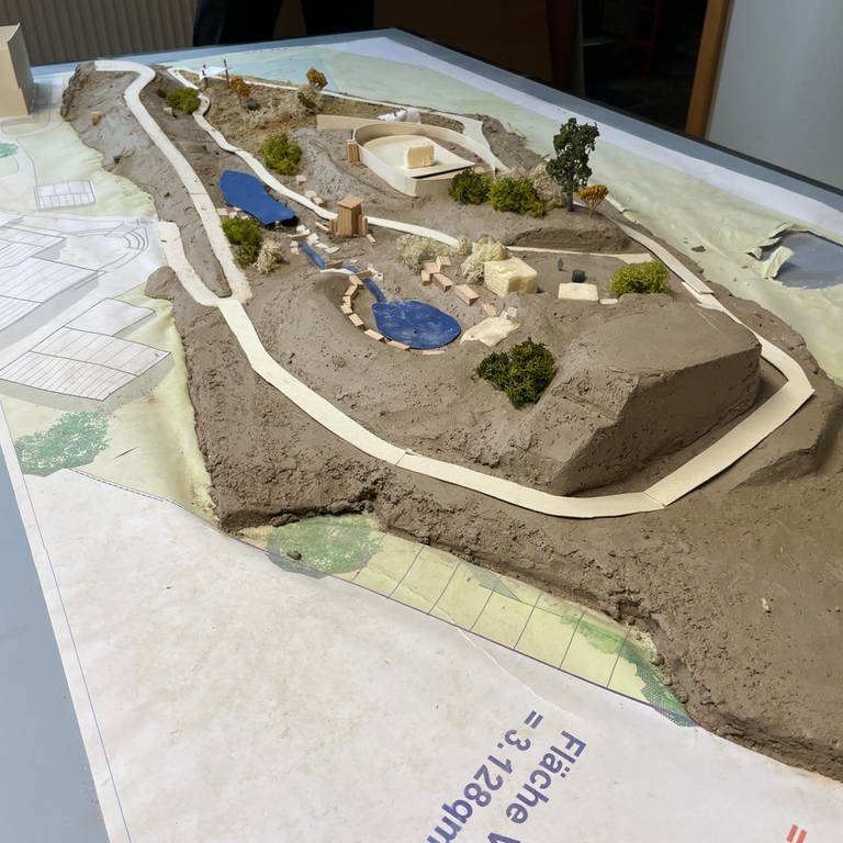 Ein Modell des geplanten Israel-Parks in Bad Liebenzell. (Foto: Zedakah)