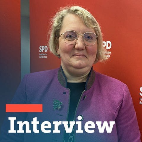 SPD-Bundestagsabgeordnete Katja Mast zieht Bilanz zu einem Jahr Ampel-Koalition (Foto: SWR)