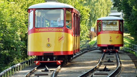 Turmbergbahn in Karlsruhe-Durlach (Foto: dpa Bildfunk, picture alliance / dpa | Uli Deck)