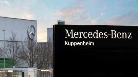 Ansicht des Mercedes-Benz-Werks in Kuppenheim. An dem Standort wird nun ein Batterie-Recyclingwerk gebaut. (Foto: Pressestelle, Mercedes-Benz AG)