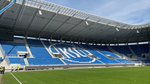 Das neue Wildparkstadion in Karlsruhe wird später fertig (Foto: SWR)