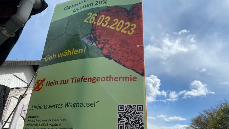 Mehrheit in Waghäusel lehnt Geothermie ab (Foto: SWR)