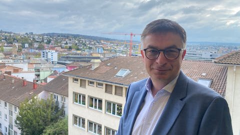 Der oberster Wirtschaftsförderer der Stadt Pforzheim, Oliver Reitz, rechnet mit etlichen neuen Arbeitsplätzen. (Foto: SWR, Peter Lauber)