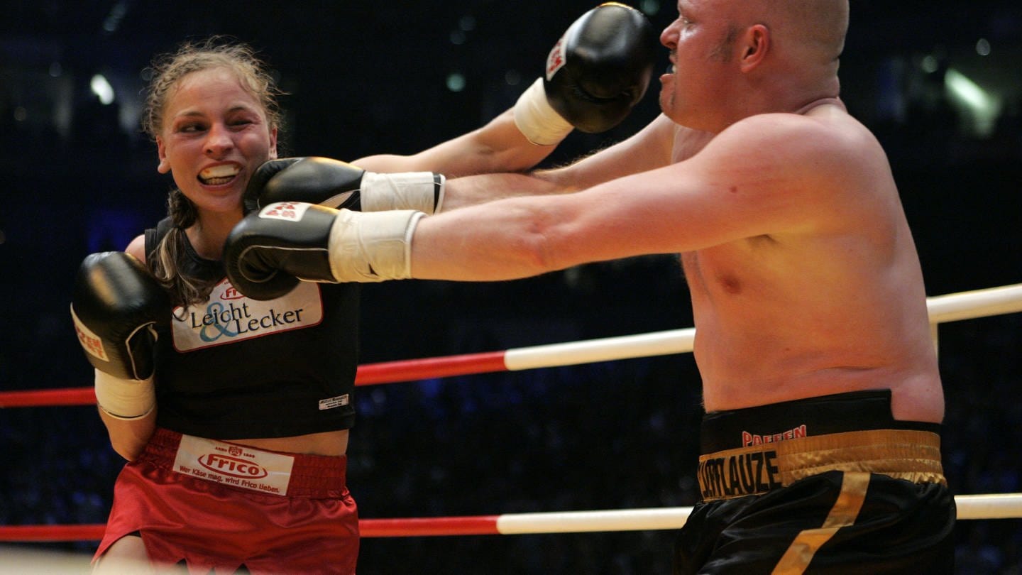 Regina Halmich boxt erneut gegen Stefan Raab (Foto: picture-alliance / Reportdienste, Picture Alliance)