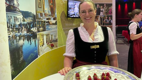 Josefine Faißt vom Sternehotel Bareiss Baiersbronn meldet Erfolge (Foto: SWR, SWR, Patrick Neumann)