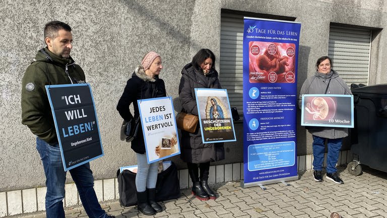 Streit um Abtreibungsgegner in Pforzheim geht weiter (Foto: SWR)