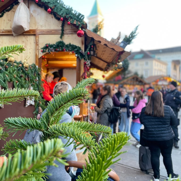 Der Weihnachtsmarkt in Karlsruhe (Foto: SWR, Martin Besinger)