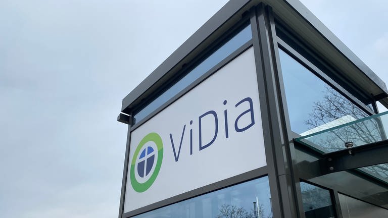 Gebäude der ViDia Kliniken in karlsruhe