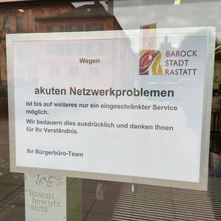 Die Stadt Rastatt ist Opfer eines mutmaßlichen Hackerangriffs geworden (Foto: SWR)