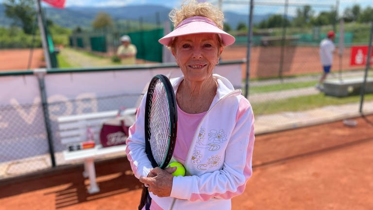 Die beste Spielerin der Welt: Heide Orth aus Ettlingen ist zigfache Welt-und Europameisterin bei den Seniorinnen.  (Foto: SWR)