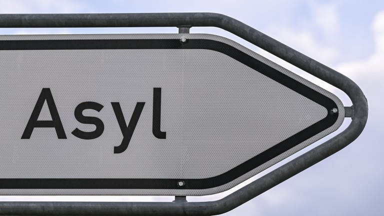 Schild "Asyl"