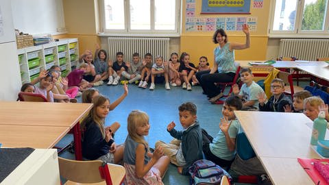 Schulstart in Baden-Württemberg: Die Klasse 2b der Vincentius-Grundschule in Baden-Baden steht vor Herausforderungen