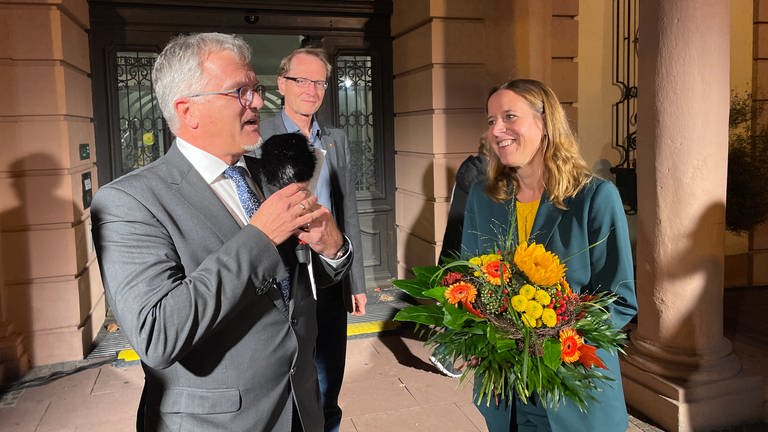 Monika Müller wird neue Oberbürgermeisterin Rastatts. (Foto: SWR, SWR/ Patrick Neumann)