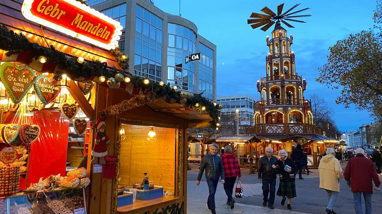 Impressionen vom Weihnachtsmarkt 2022 in Pforzheim (Foto: SWR, Peter Lauber)