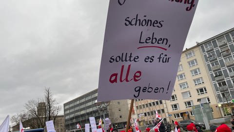 Streik der GEW in Karlsruhe