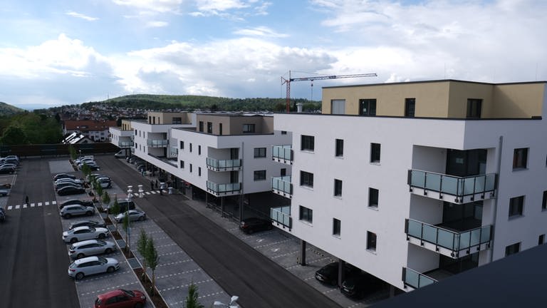Neuer Wohn- und Geschäftskomplex in Waldbronn eröffnet (Foto: SWR, Hannah Radgen)