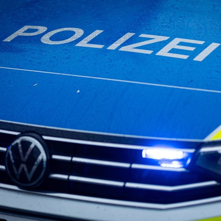 Motorhaube Polizeiwagen (Foto: IMAGO, IMAGO / Fotostand)