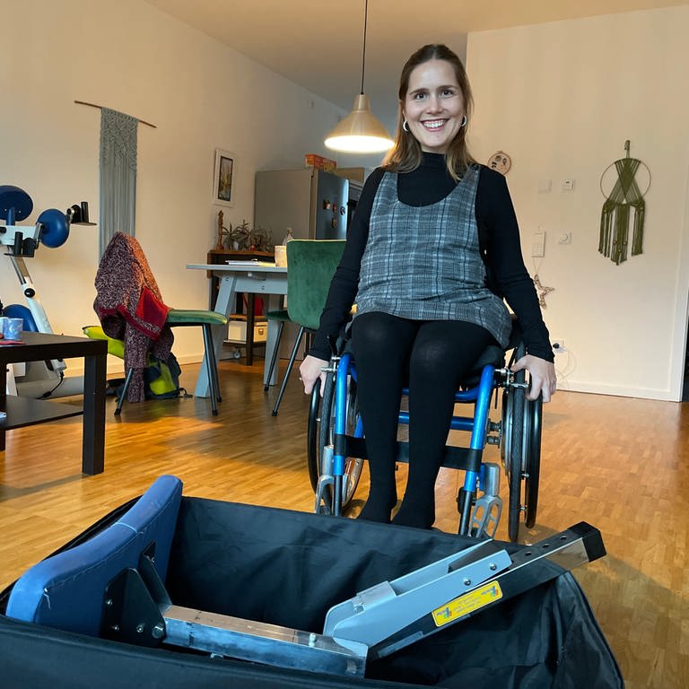 Nora Welsch plant ihre Weltreise im Rollstuhl (Foto: SWR)