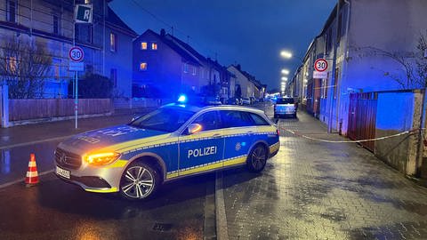 Polizeieinsatz im Karlsruher Stadtteil Neureut