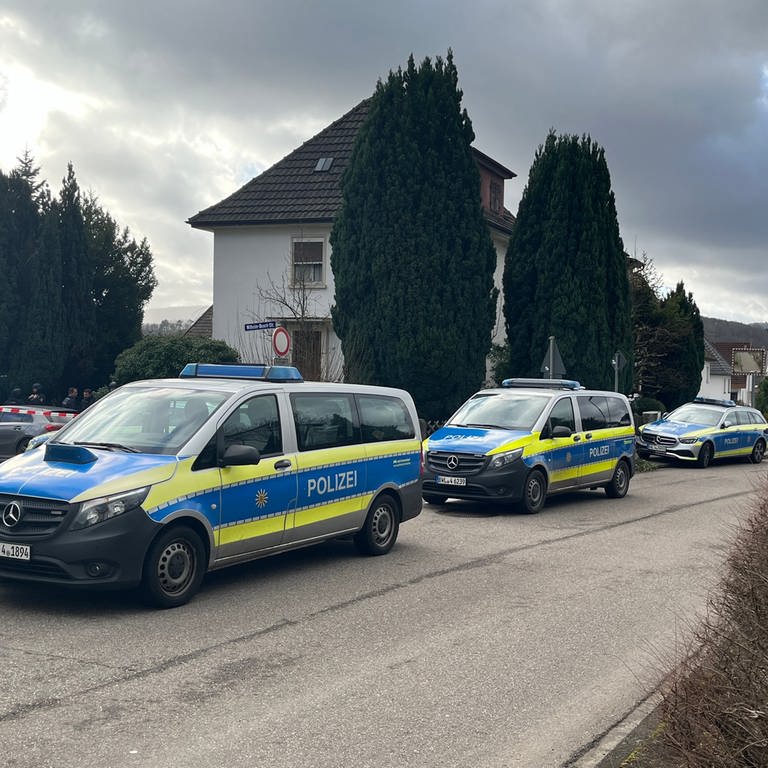 In Gaggenau läuft seit Mittwochabend ein Polizeieinsatz im Stadtteil Ottenau (Foto: SWR, Sven Huck)
