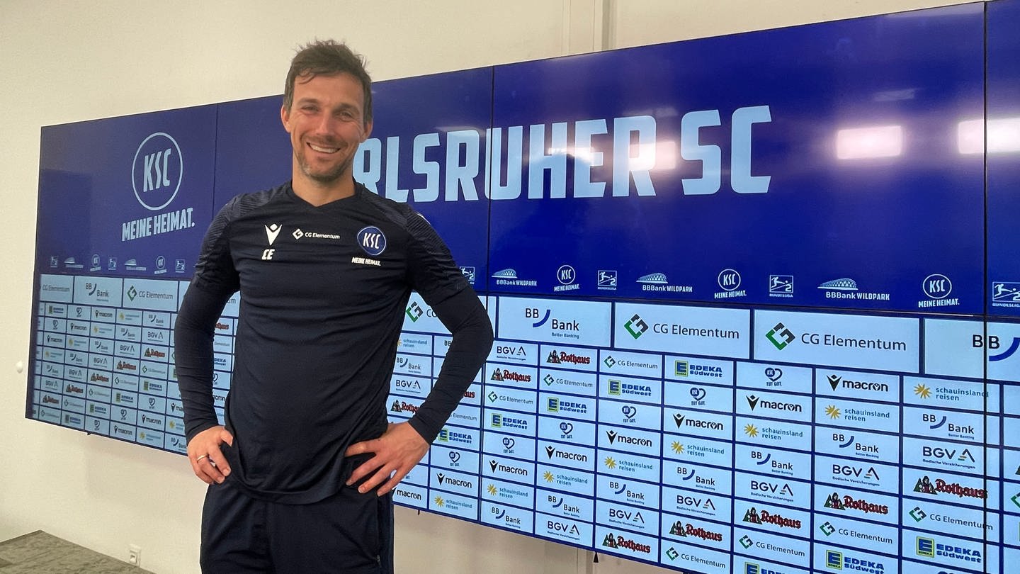 Christian Eichner, Trainer des Fußball-Vereins Karlsuher SC (KSC) (Foto: SWR, Cornelia Stenull)