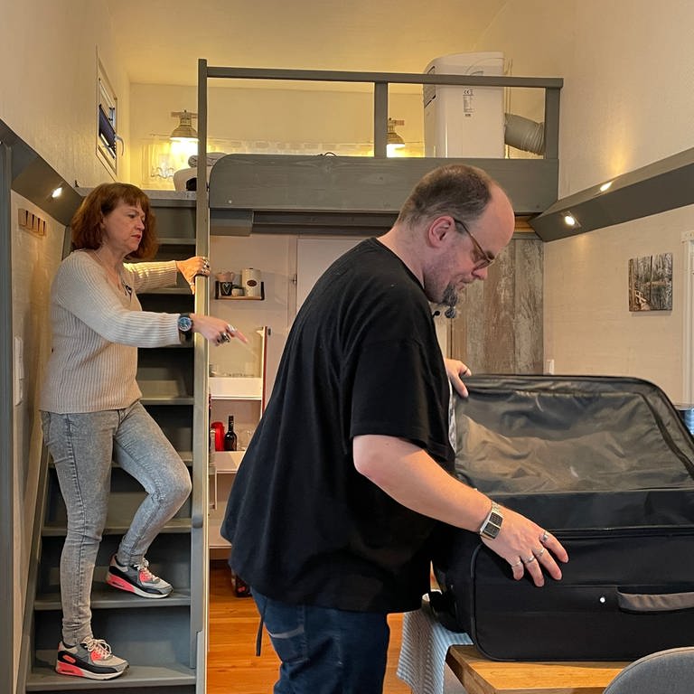 Probewohnen im Tiny House: In Rheinau können Leute ausprobieren, wie sich das Wohnen auf engstem Raum so anfühlt. 