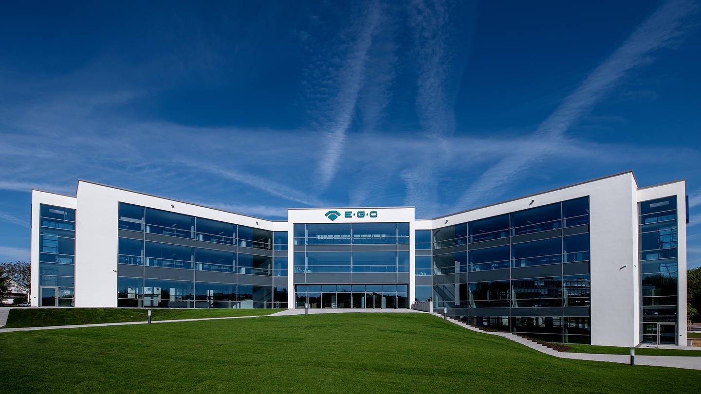 Die Firmenzentrale von E.G.O in Oberderdingen: das Unternehmen verzeichnete 2023 Umsatzeinbußen (Foto: Pressestelle, Pressebild E.G.O)