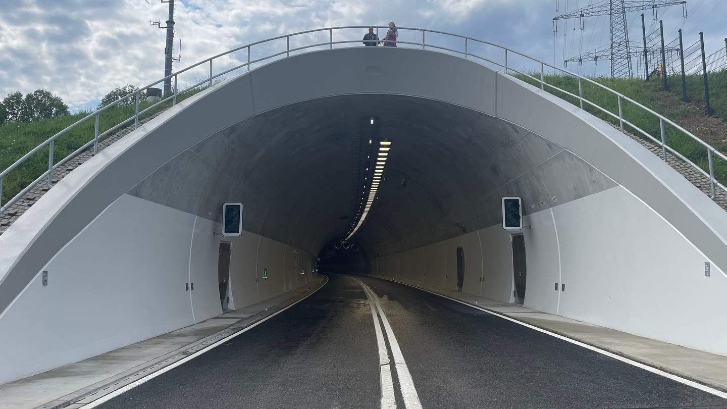 Der Arlinger Tunnel bei Pforzheim (Foto: SWR)