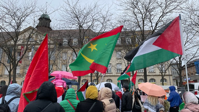 Pro-Palästina-Demo in Karlsruhe