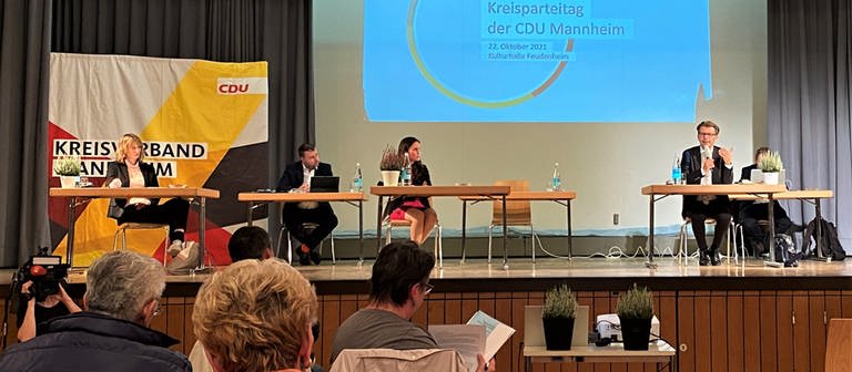 CDU-Kreisparteitag in Mannheim (Foto: SWR)