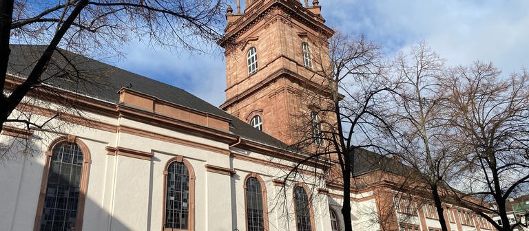 Außenaufnahme der evangelischen Konkordienkirche in der Mannheimer Innenstadt, auch Citykirche genannt (Foto: SWR)