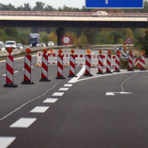 Autobahnsperrung (Symbolbild) (Foto: dpa Bildfunk, picture alliance / dpa | Maurizio Gambarini)