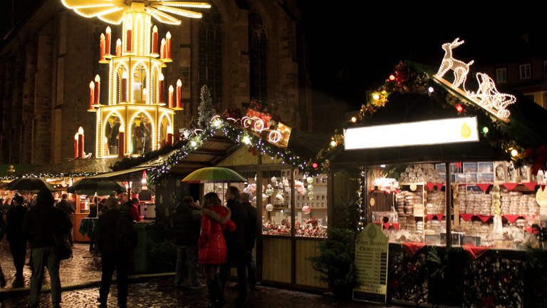 Weihnachtsmarkt Heidelberg (Foto: SWR)
