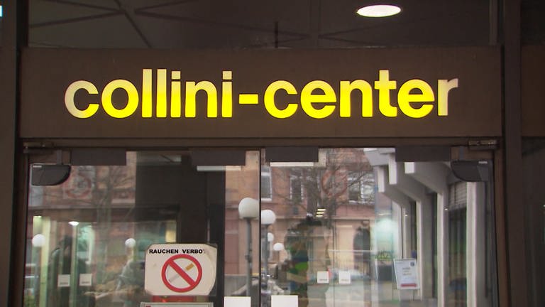 Eingang zum Collini-Center in Mannheim (Foto: SWR)