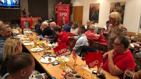 Wahlparty der SPD in Markelsheim (Foto: SWR)