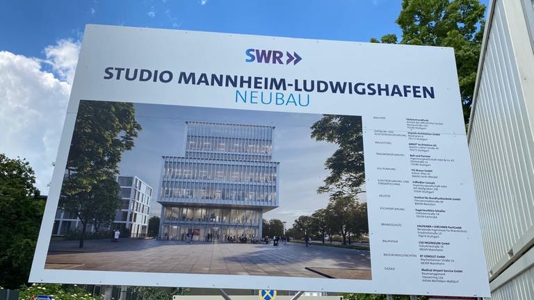 Neubau SWR Studio Mannheim Ludwigshafen (Foto: SWR)