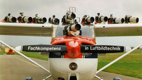 Nachlass von Ottheinrich Hauck, Pionier der Luftbildfotografie (Foto: Nachlass Ottheinrich Hauck/MARCHIVUM  )