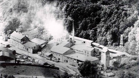 Gipsstollen und Fabrik in Seckach (Foto: SWR)