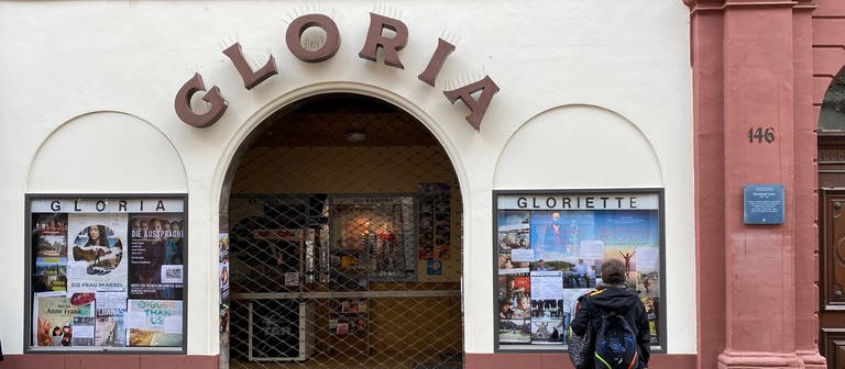 Eingang zu Kino "Gloria" und "Gloriette" in der Heidelberger Altstadt (Foto: SWR)