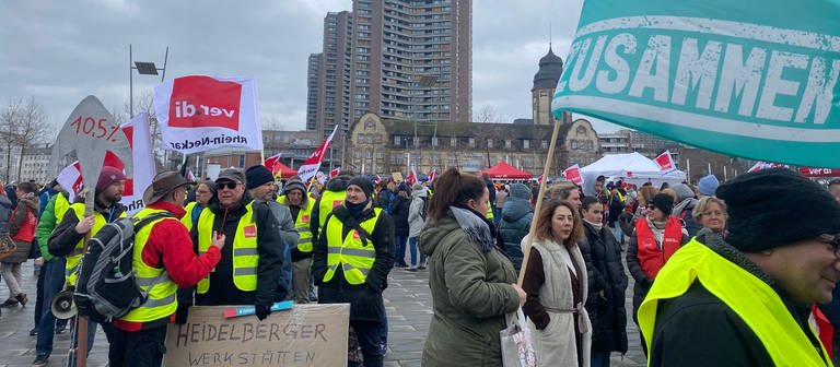 Kita-Streik in Mannheim (Foto: SWR)