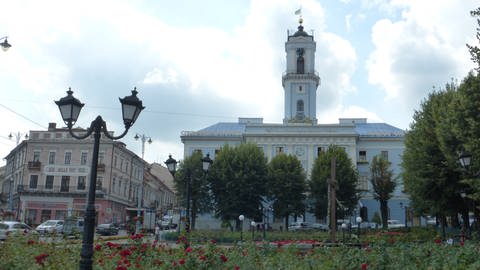 Das Rathaus von Czernowitz (Foto: Stadt Mannheim)