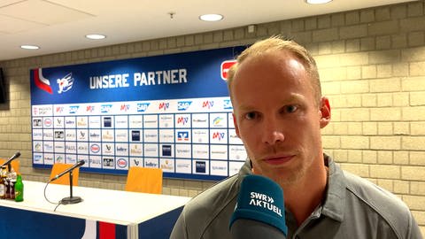 Johan Lundskog, neuer Trainer der Adler Mannheim (Foto: SWR)