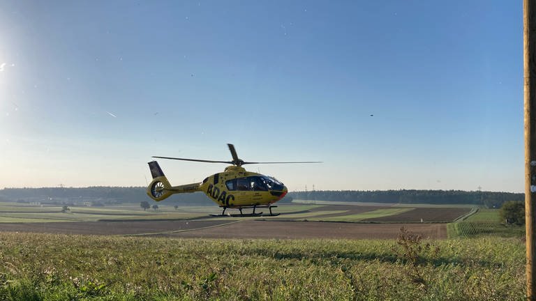 Flugzeugabsturz bei Höpfingen Pilot kommt ums Leben (Foto: Landratsamt Neckar-Odenwald-Kreis)