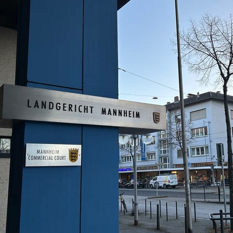 Das Landgericht in Mannheim (Foto: SWR)