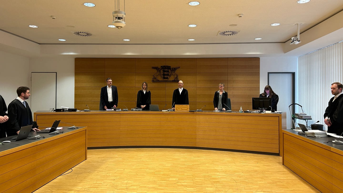 Verhandlung am Heidelberger Landgericht (Foto: SWR)