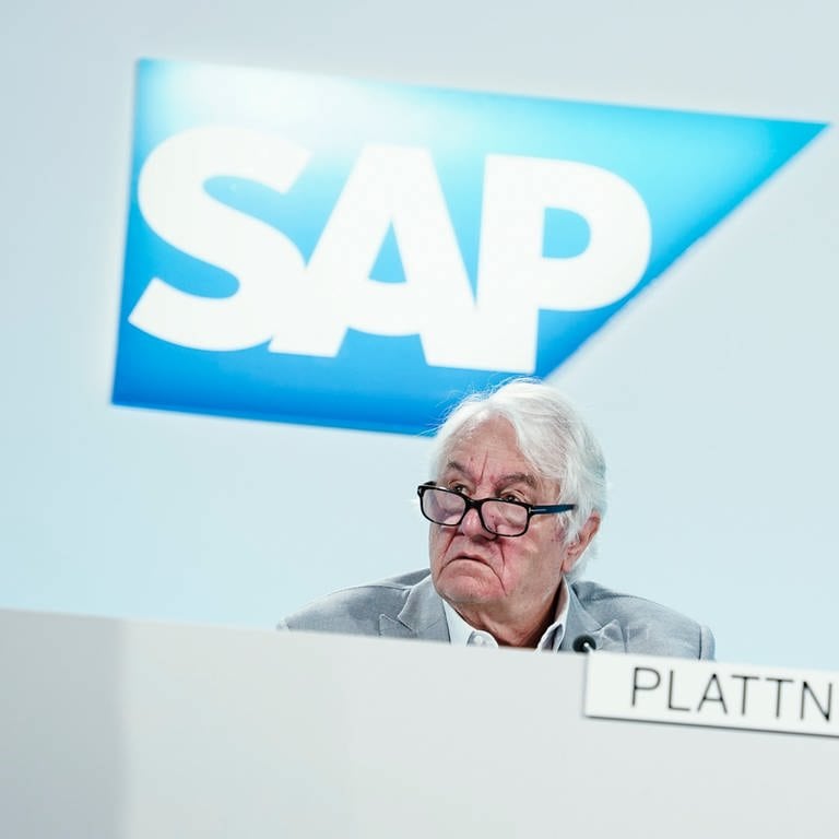 Hasso Plattner (Foto: picture-alliance / Reportdienste, picture alliance/dpa/dpa-Pool | Uwe Anspach)