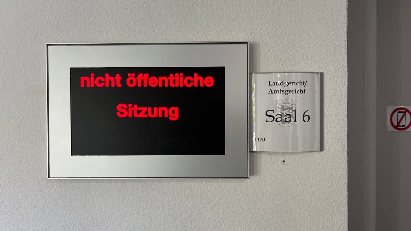 Die Öffentlichkeit ist zu Beginn des Prozesses gegen einen Geschäftsmann in Mosbach ausgeschlossen worden. (Foto: SWR)