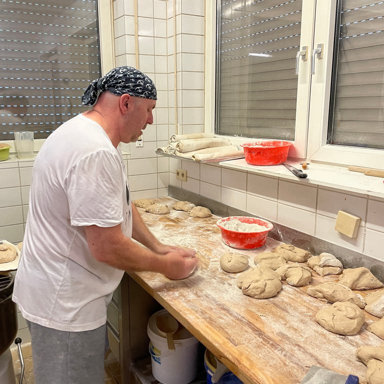 Rainer Siefert musste seine Bäckerei in Nußloch schließen.  (Foto: SWR)