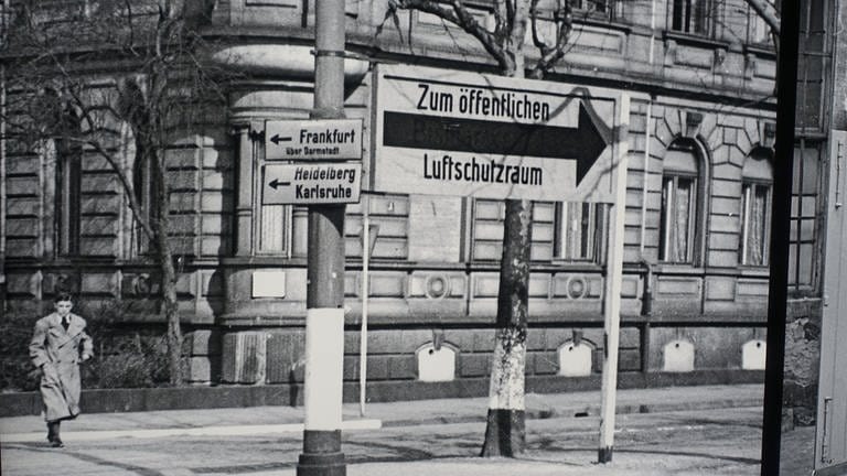 Der Krieg war in den Straßen Mannheims allgegenwärtig (Foto: MARCHIVUM)