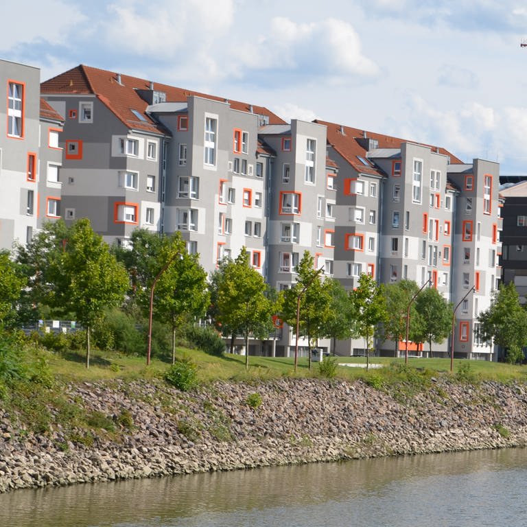 Studentenwohnheim am Mannheimer Hafen (Foto: SWR)